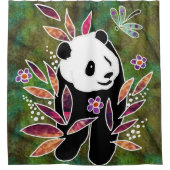 BINDI PANDA – シャワーカーテン (正面)