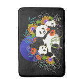 BINDI PANDAS – 背カスタマイズ景色 バスマット (正面縦)