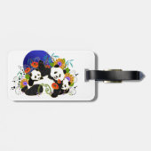 BINDI PANDAS 2スタイルラゲージタグ ラゲッジタグ (裏面横)