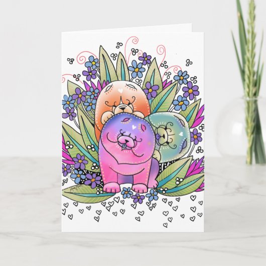 BINDI PLAYDATEチャウアートカード シーズンカード (正面)