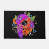 BINDI ROUGH CHOW - DOOR MAT choose size ドアマット (正面)