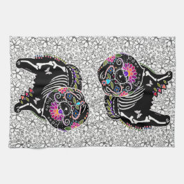 BINDI SUGARSPAL Chow – キッチンまたはドッグショータオル キッチンタオル