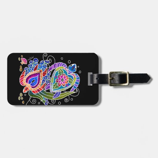 BINDI TURTLEラゲッジタグ ラゲッジタグ (正面横)