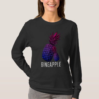 Bineapple Pineapple Bisexual Pride Bisexuality Fla Tシャツ