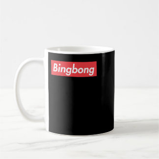 Bing Bong Box Logo - BOGO NYC Sidetalk New York コーヒーマグカップ
