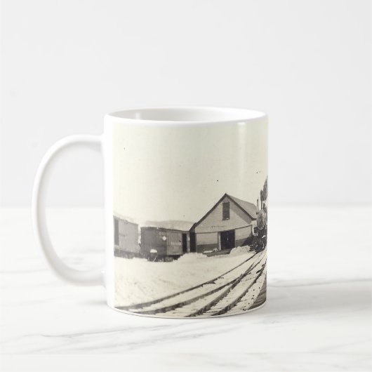 Binghamメインの駅のマグ コーヒーマグカップ (左)