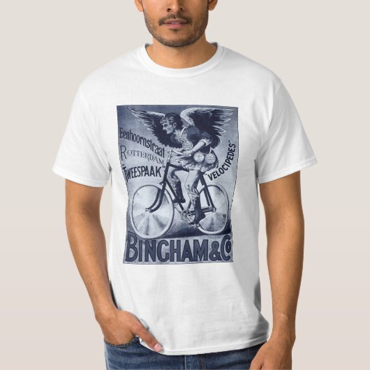 Bingham及びCo.のベロシペードのTシャツ Tシャツ (正面)