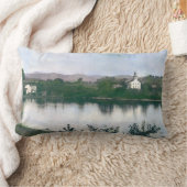 Bingham、メインの古く自由な会堂 ランバークッション (ブランケット)