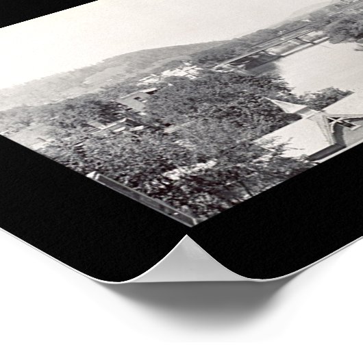 Binghamton, New York写真1909 ポスター (角)