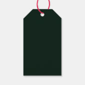 Bingle Jells酔ったクリスマス ギフトタグ (裏面)