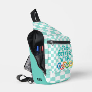Bingoで人生は良い スリングバッグ