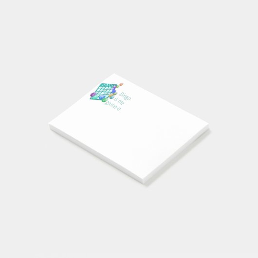 Bingoは私のゲームのおもしろい引用文 ポストイット (アングル)