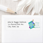 Bingoは私のゲームのおもしろい引用文 ラベル (インサイチュ)