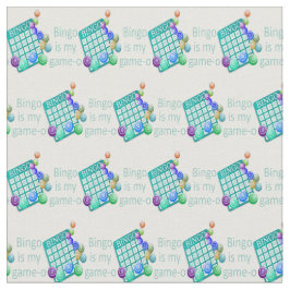 Bingoは私のGame-Oおもしろい引用文 ファブリック