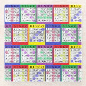 BINGOカード ガラスコースター (正面)