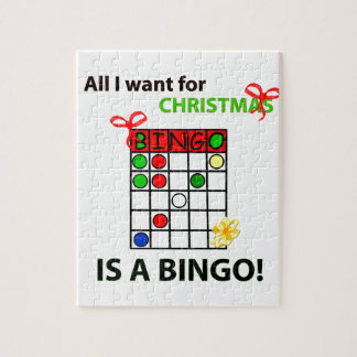 BINGOクリスマスのビンゴが欲しい ジグソーパズル