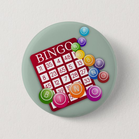 BINGOボタン 缶バッジ (正面)