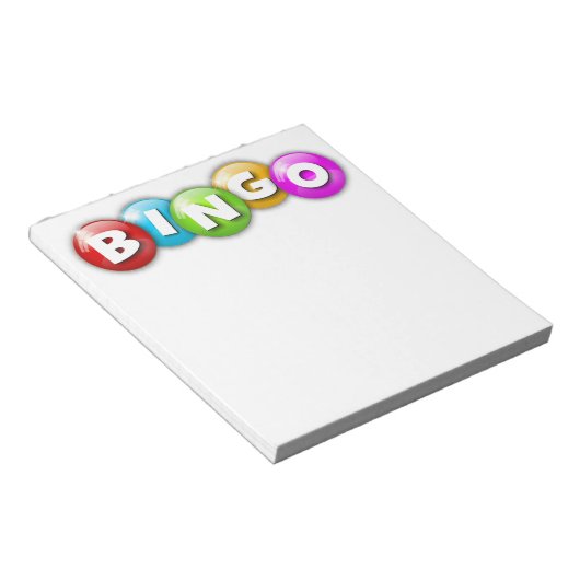 Bingo ノートパッド (アングル)