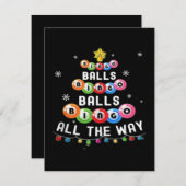 Bingo Balls Bingo All The Way  エンクロージャーカード (正面/裏面)