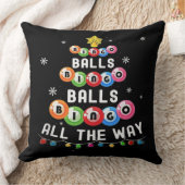 Bingo Balls Bingo All The Way  クッション (ブランケット)