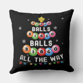 Bingo Balls Bingo All The Way  クッション (裏面)