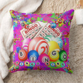 BINGO BINGO ペイントスプラッター CBDOilPrincess クッション (ブランケット)