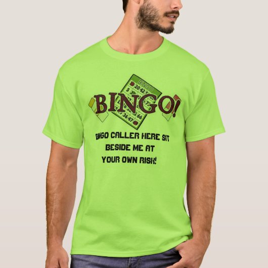 Bingo Caller Tシャツ (正面)