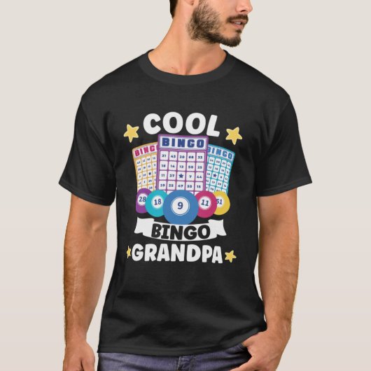 Bingo Card Game Grandma Bingo Player Bingo Cards   Tシャツ (正面)