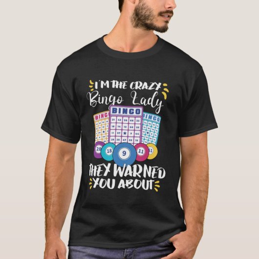 Bingo Card Game Grandma Bingo Player Bingo Cards Tシャツ (正面)