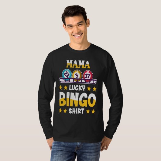 Bingo For Mama Lucky Bingo Tシャツ (正面フル)