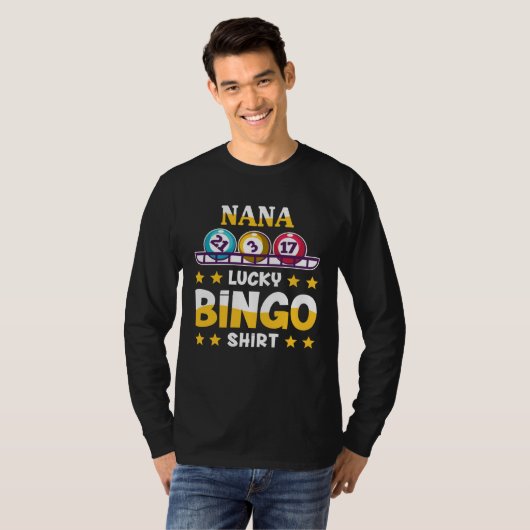 Bingo  For Nana  Lucky Bingo Tシャツ (正面フル)