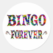 BINGO Forever ラウンドシール (正面)