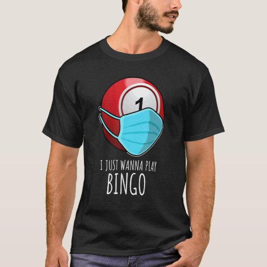 Bingo I Just Wanna 遊 Bingo Player Tシャツ (正面)