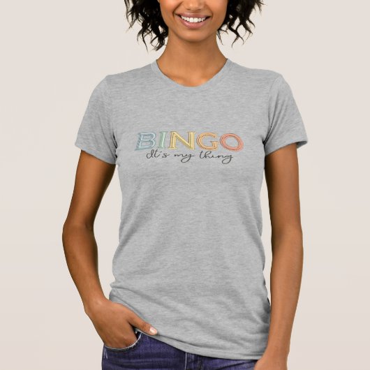 BINGO, It's My Thing - Pastel T-Shirt Tシャツ (正面)
