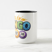 BINGO Patchwork Appliqué  マグカップ (中央)