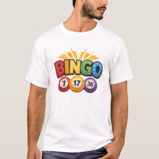 BINGO Patchwork Appliqué  Tシャツ