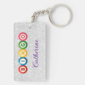 Bingo Personalized Keychain キーホルダー (裏面)