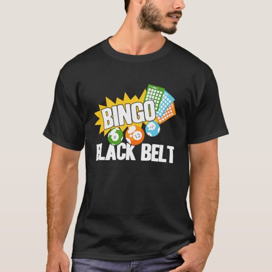 Bingo Player Bingo Black Belt Tシャツ (正面)