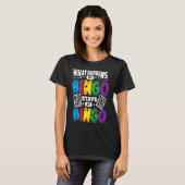 Bingo Player    Bingo Game Men Women Kids Tシャツ (正面フル)