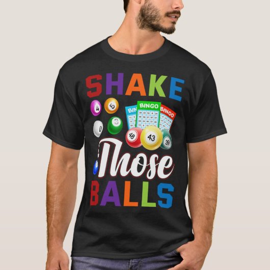 Bingo Player Bingo  Shake those balls Tシャツ (正面)