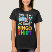 Bingo Player Bingo  This Is My Lucky Bingo Tシャツ (正面)