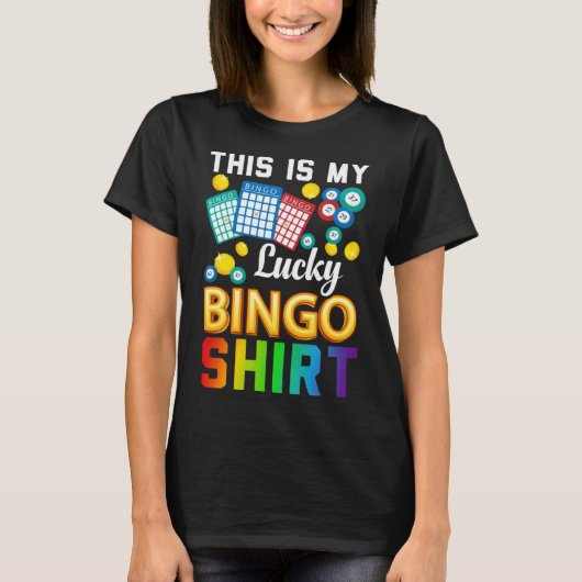 Bingo Player Bingo  This Is My Lucky Bingo Tシャツ (正面)