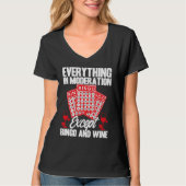Bingo Player Everything In Moderation Except Bingo Tシャツ (正面)