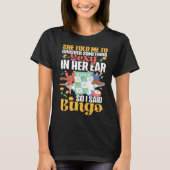 Bingo Player Ironic Sarcastic She Told Me To Whisp Tシャツ (正面)