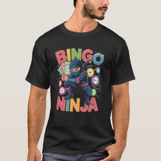 Bingo Player Ninja Bingo Ninja Tシャツ