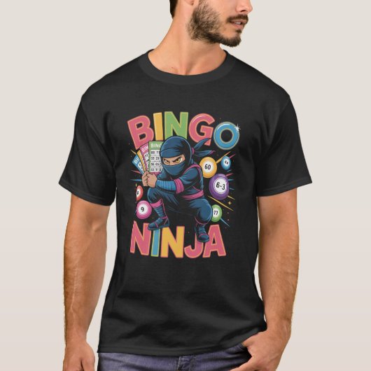 Bingo Player Ninja Bingo Ninja Tシャツ (正面)
