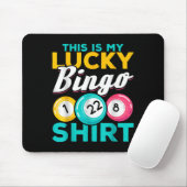 Bingo Player This Is My Lucky Bingo Funny Bingo Me マウスパッド (マウス)