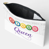 Bingo Queen Makeup Tote Bag アクセサリーポーチ (見開き)