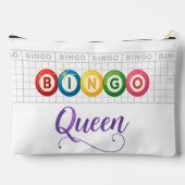Bingo Queen Makeup Tote Bag アクセサリーポーチ (裏面)