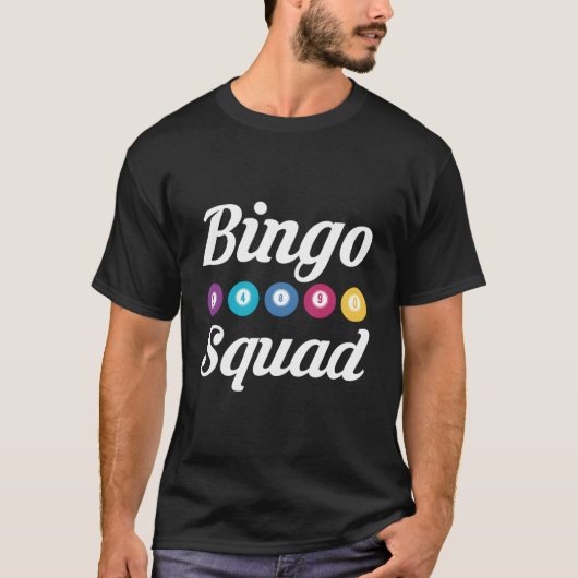 Bingo Squad Bingo Team Tシャツ (正面)